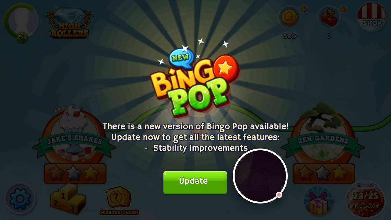 Bingo Pop - 2016-07-05