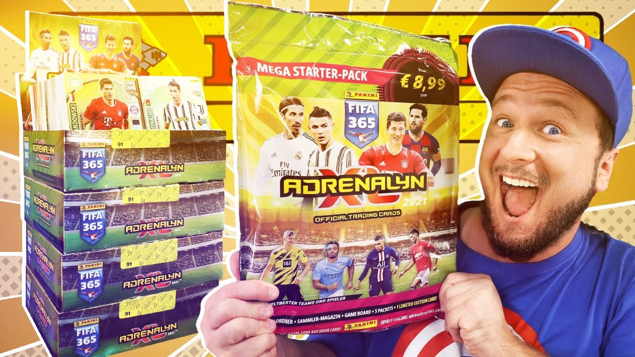 XXL FIFA 365 2021 Mega Starter Pack + 4 KOMPLETTE DISPLAYS UNBOXING