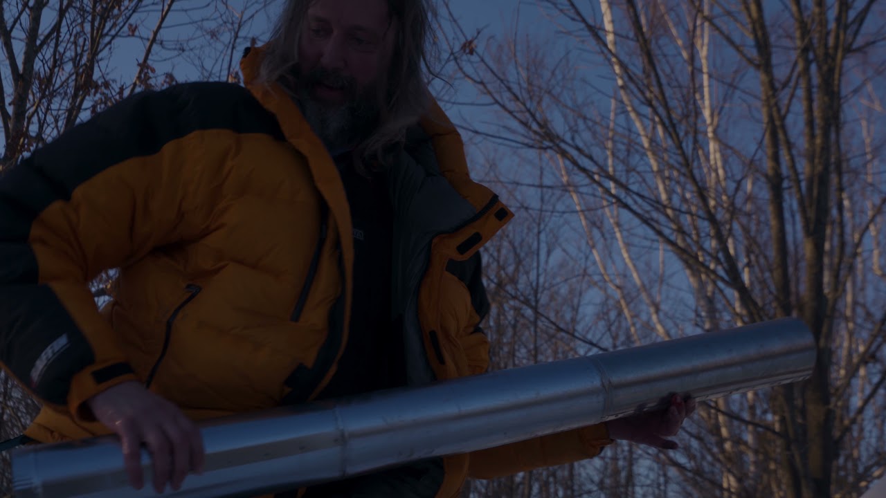 Tom Green Goes Winter Camping In Esker Hot Tent