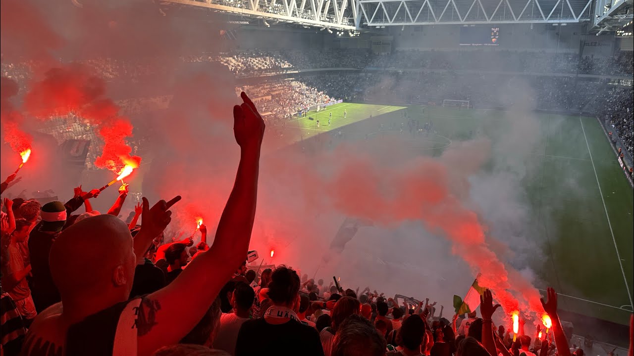 The Stockholm Derby! Ultra, Pyro and Tifos. Djurgarden 0-3 Hammarby. 2/6/24