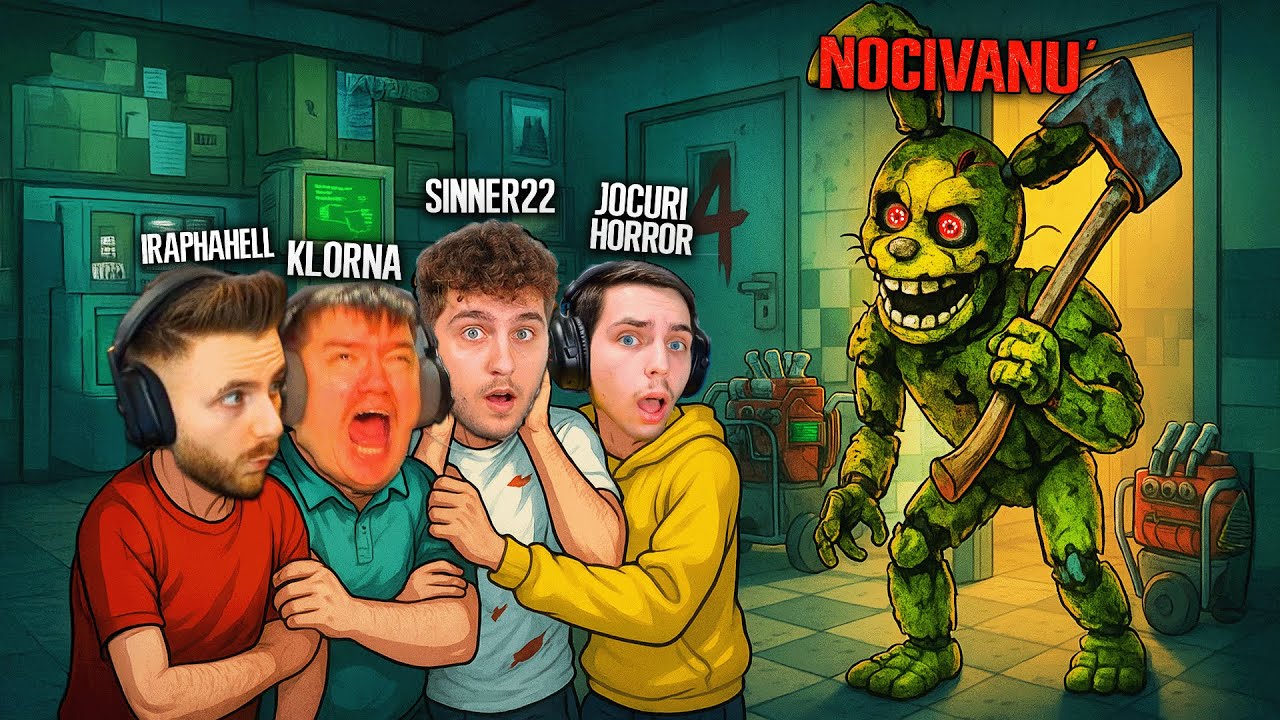 FNAF in Dead by Daylight cu Youtuberii! I-AM PRINS