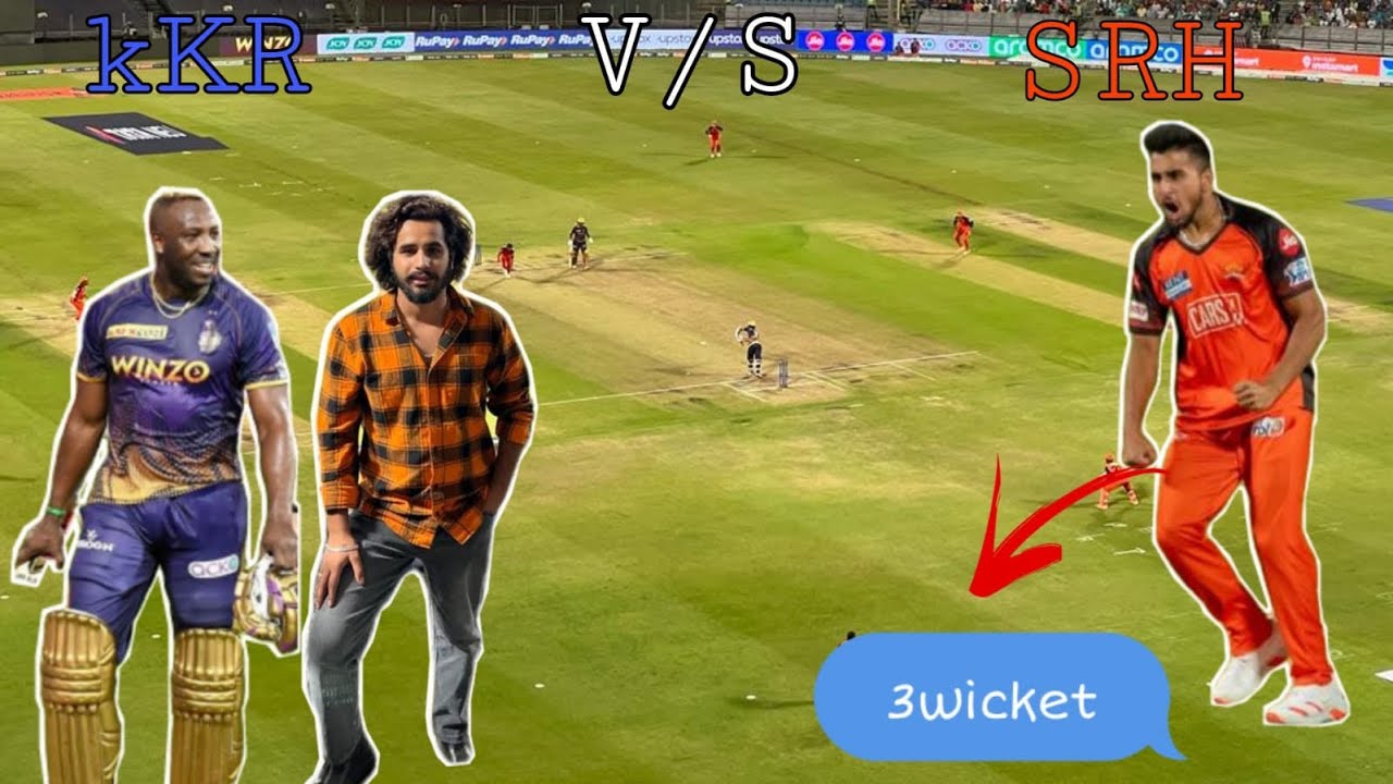 FINALLY I MET UMRAN MALIK AND RUSSEL 😍|| IPL 2022 🏏 ||KKR V/S SRH 💫||