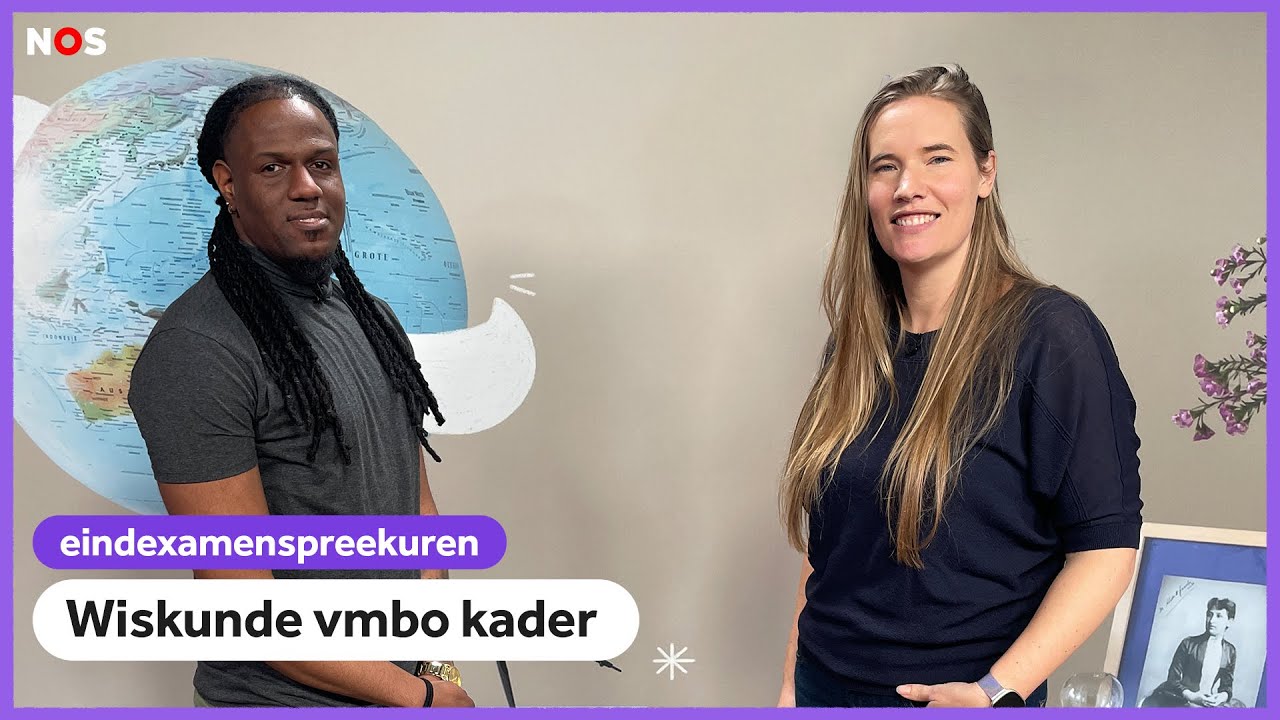 Eindexamenspreekuur wiskunde vmbo kader met Sigmund en Anita