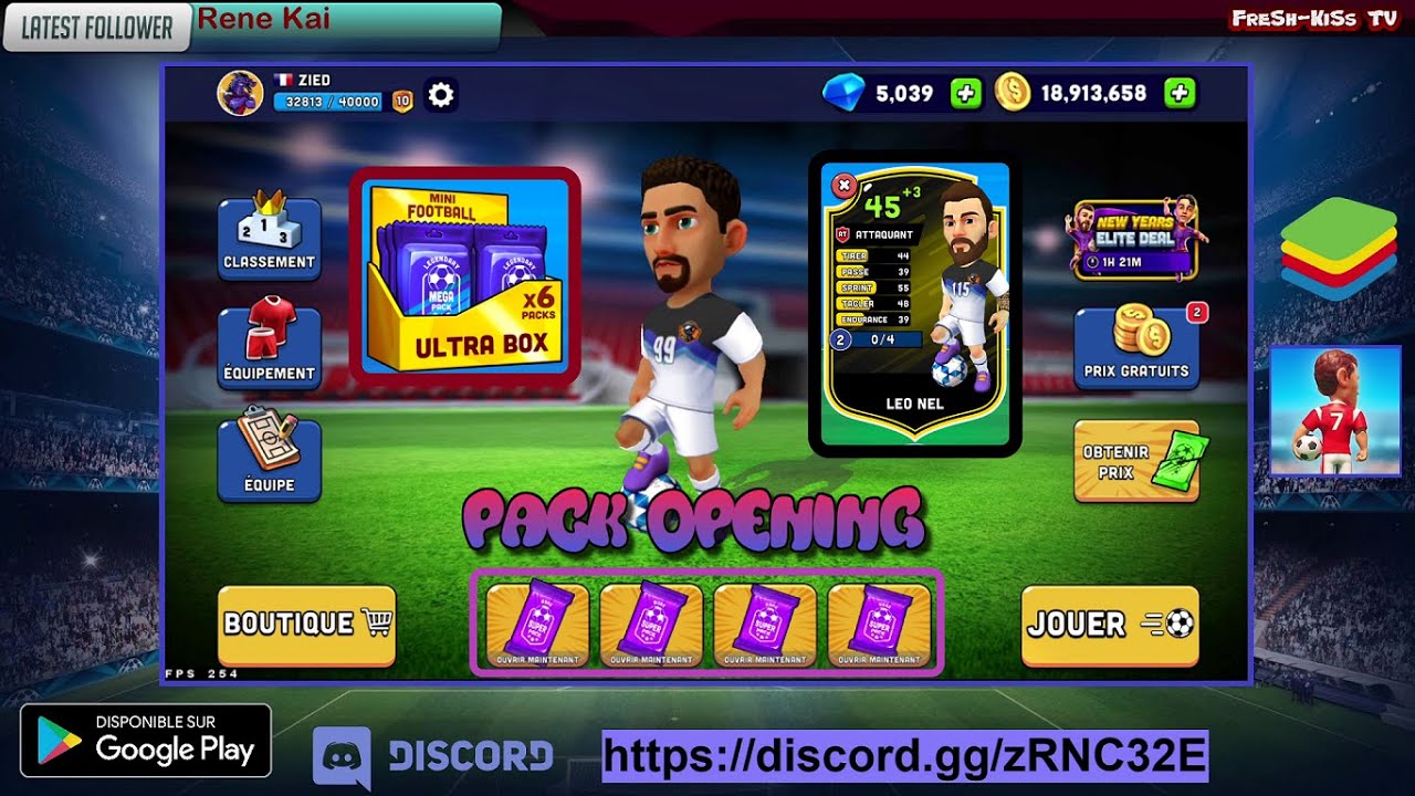 [FR] Mini Football LEO NEL + Ultra Box + The Olympian