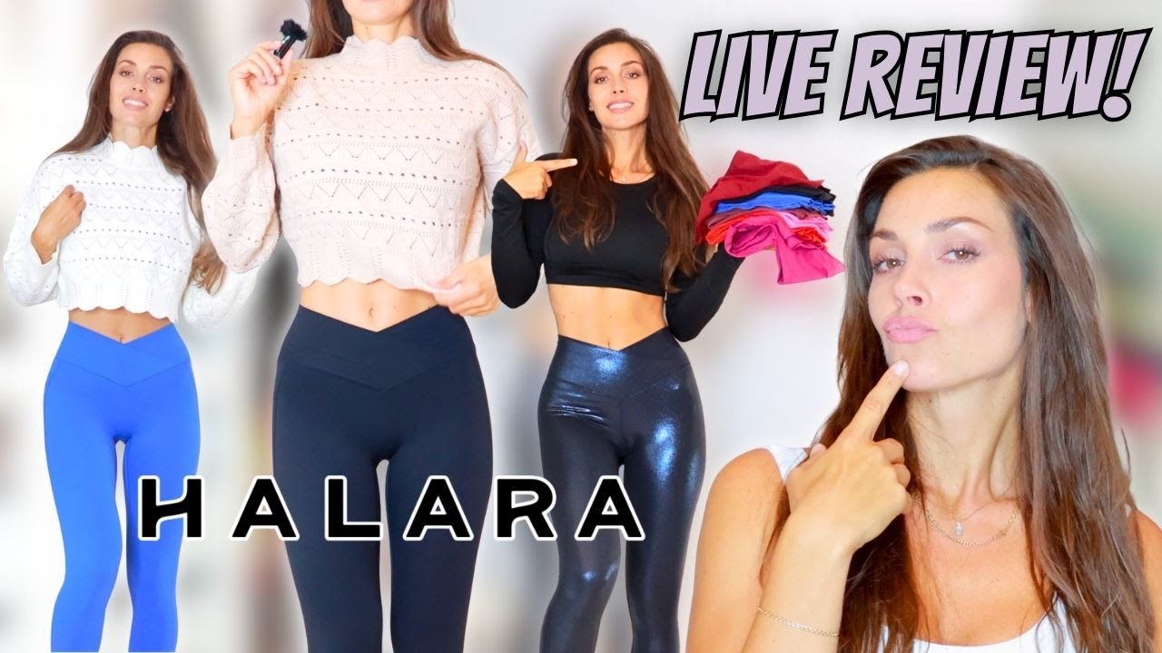 Получите бесплатную одежду HALARA! Halara Circle 🔥 Лучшие леггинсы: обзор в прямом эфире, примерка.