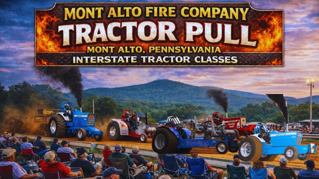 PUSHING LIMITS TRACTOR PULLING AT MONT ALTO