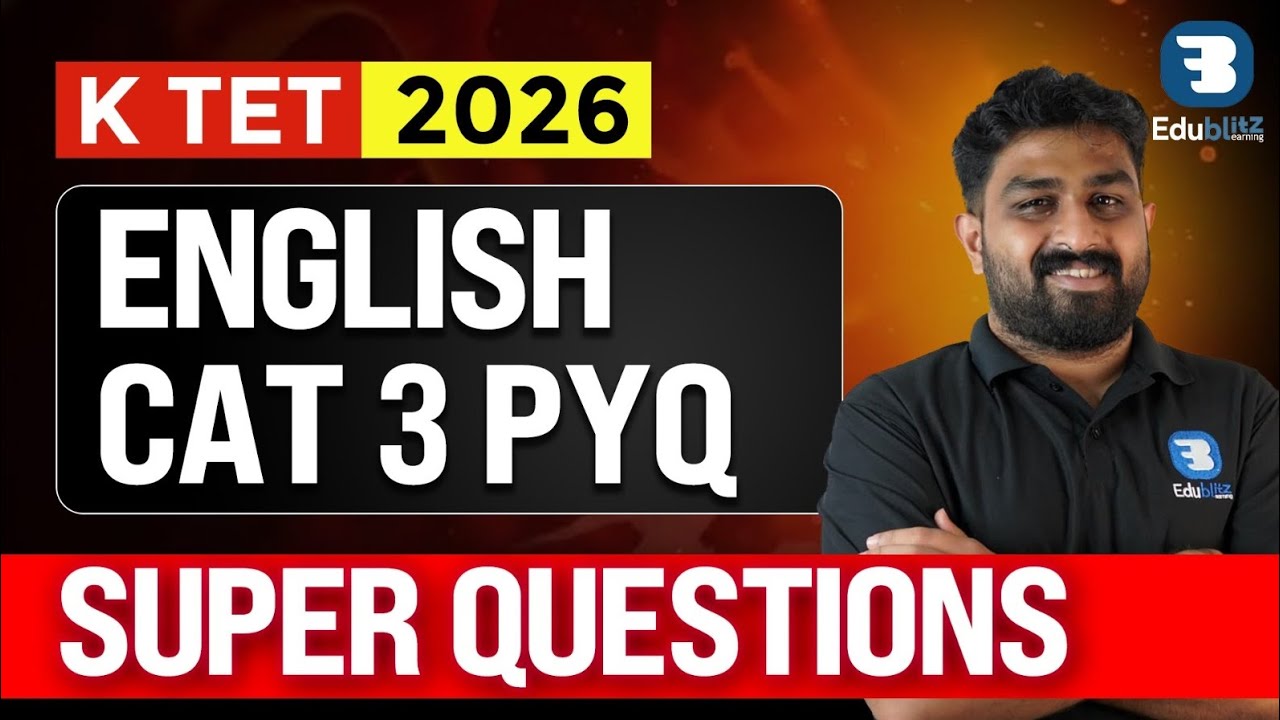 KTET CATAGORY 3 ENGLISH LITERATURE PYQ|SURE SHOT QUESTIONS