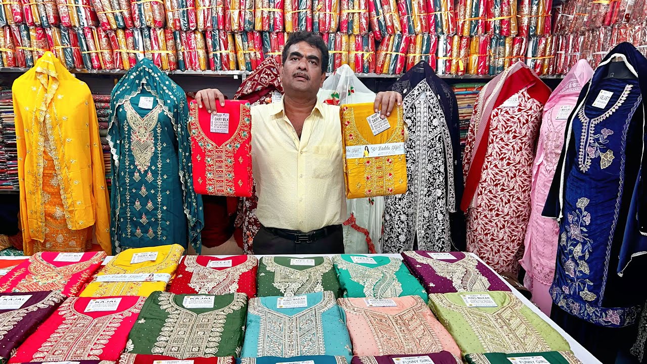 सबसे सस्ते में सूट खरीदो सीधा फैक्ट्री से | SUIT WHOLESALE MARKET SURAT | COTTON SUITS MANUFACTURERS