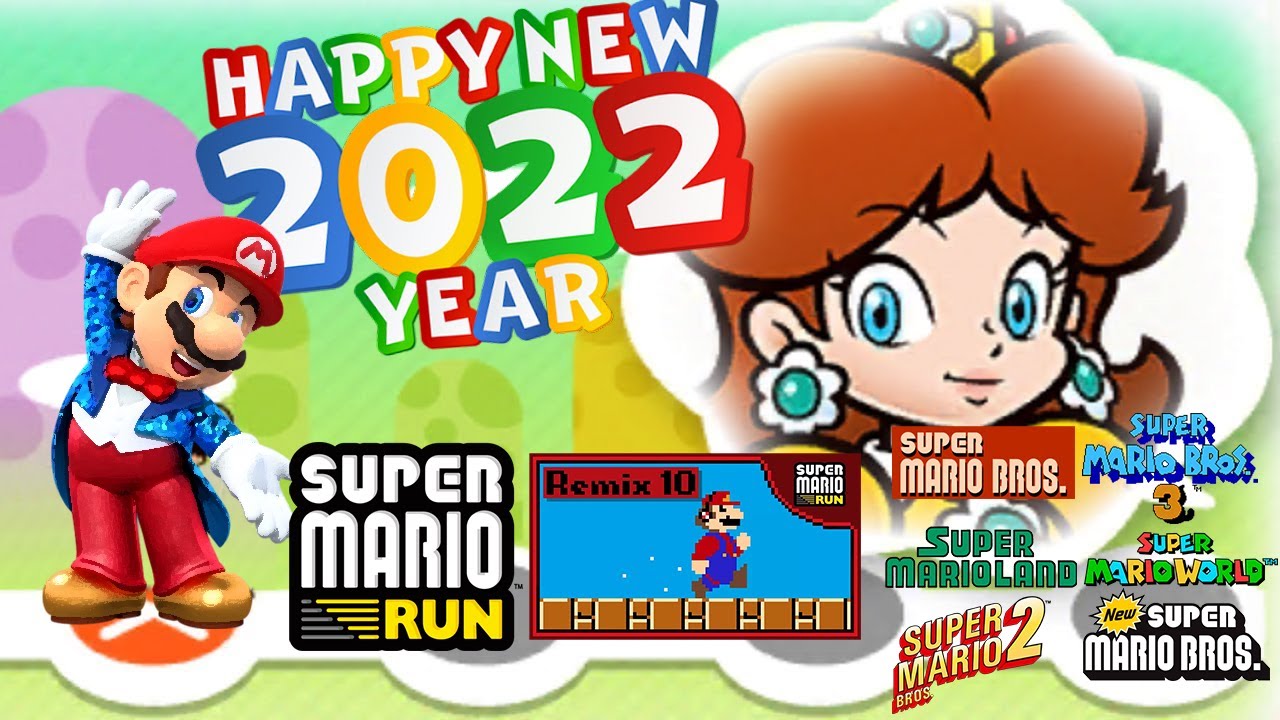 Remix 10 MASHUP Updated ! (Super Mario Run + Originals + Tater-Tot Tunes) [HAPPY NEW YEAR 2022 🎉🎉]