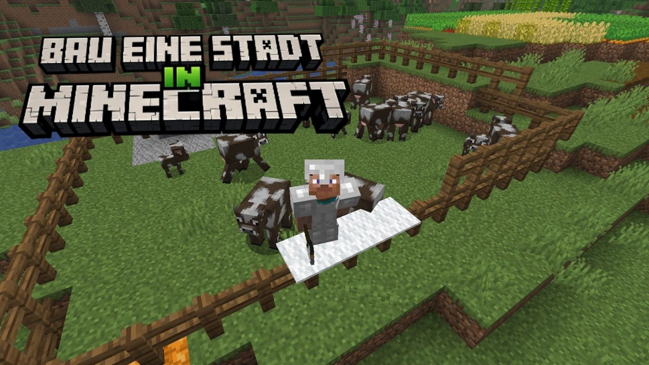(1#) Baue eine Stadt in Minecraft