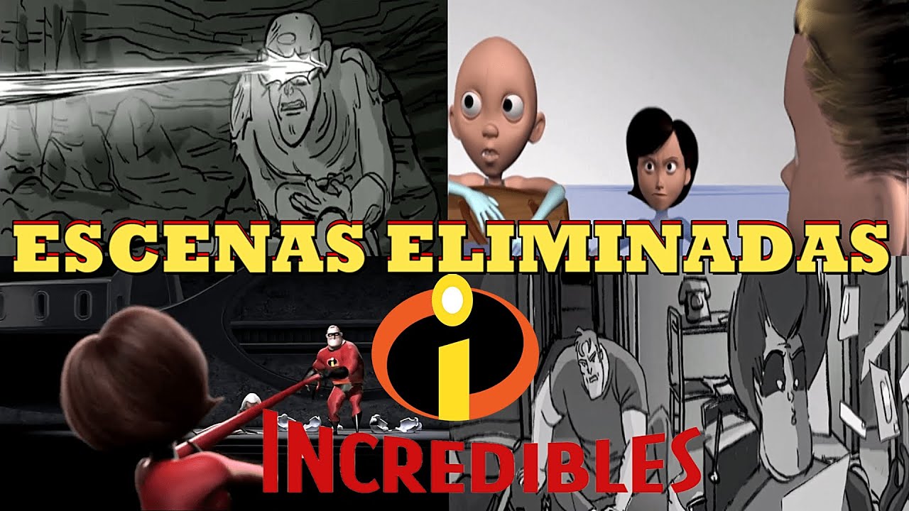 LA PRIMERA VERSION DE LOS INCREIBLES/ TODA LA HISTORIA ORIGINAL ESCENAS ELIMINADAS DE LOS INCREIBLES