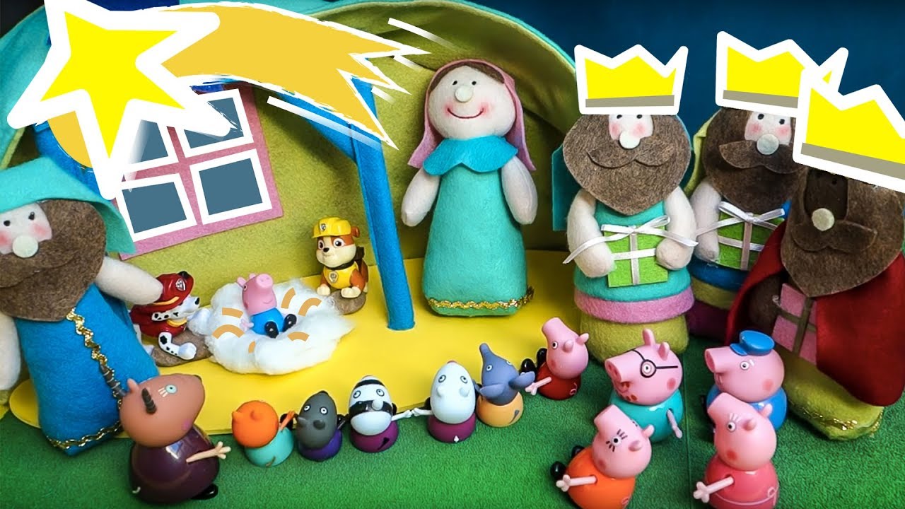 Peppa Pig y George con los REYES MAGOS  🐷 Especial Navidad
