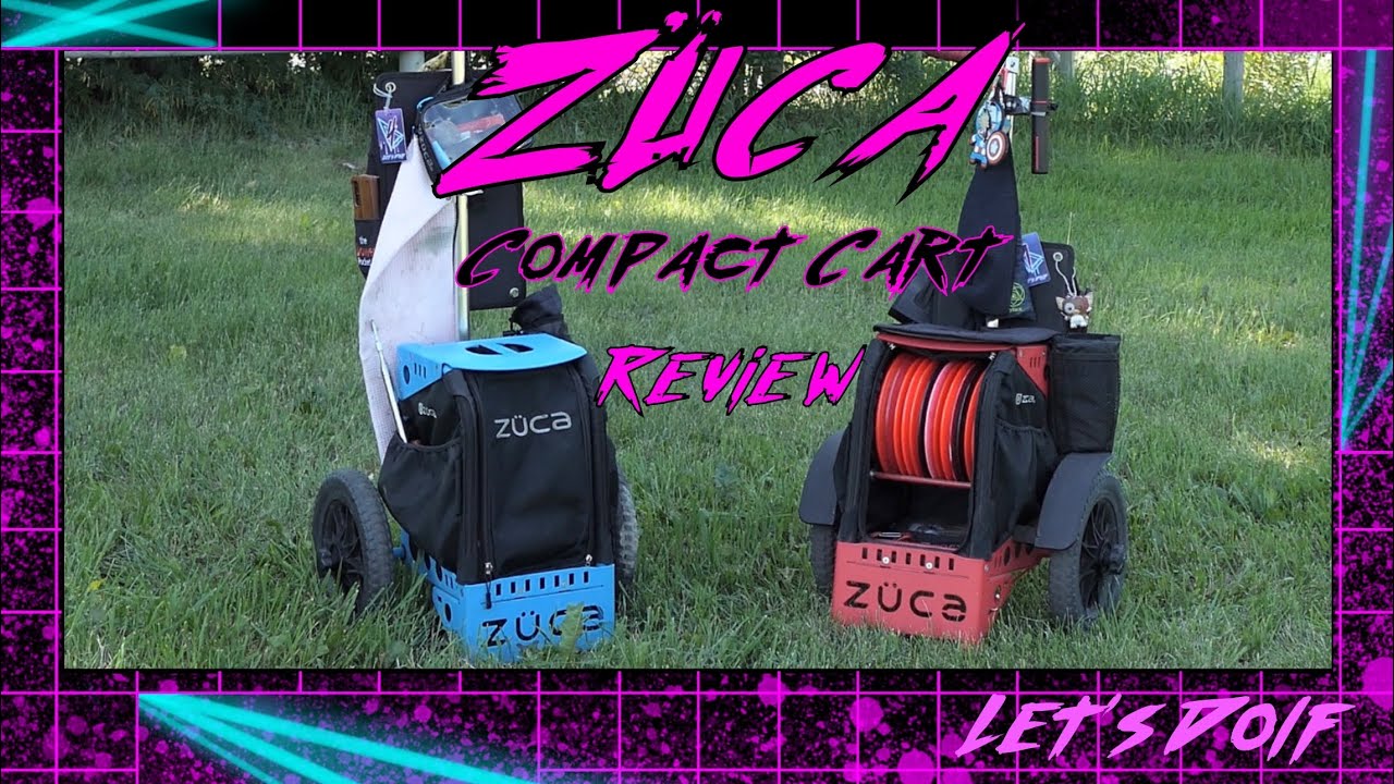 ZÜCA Compact Cart Review - Lets Dolf Disc Golf