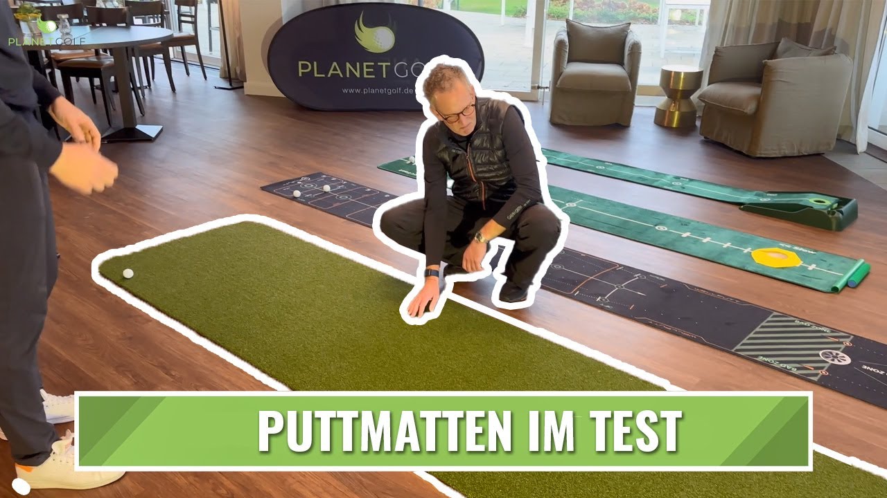 Ultimativer Golf Puttmatten Test 2024: Finde die Beste für Dein Spiel! - planetgolf.de