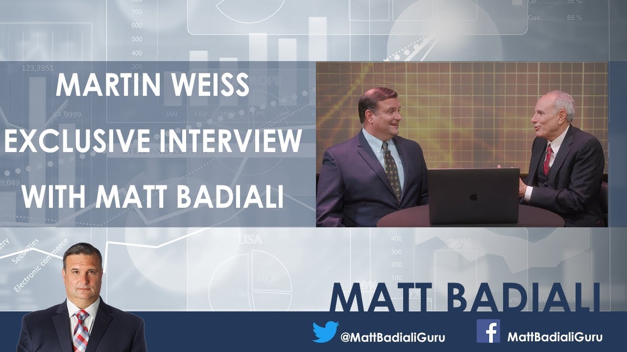 Martin Weiss Exclusive Interview With Matt Badiali - Banyan Hill Publishing