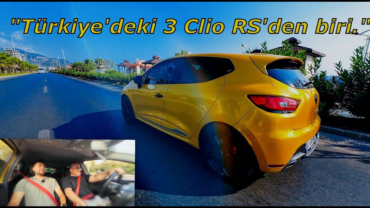 Bugün Sizlerle Türkiye'ye İlk Giren Renault Clio 4 RS İle Beraberiz!