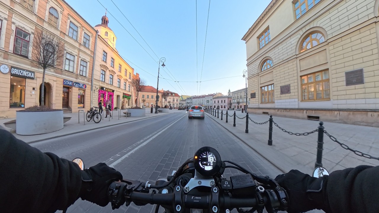 Cruising po Lublinie w złotej godzinie