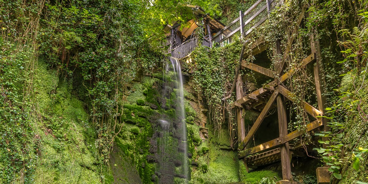 Shanklin Chine, Isle of Wight - from top to bottom