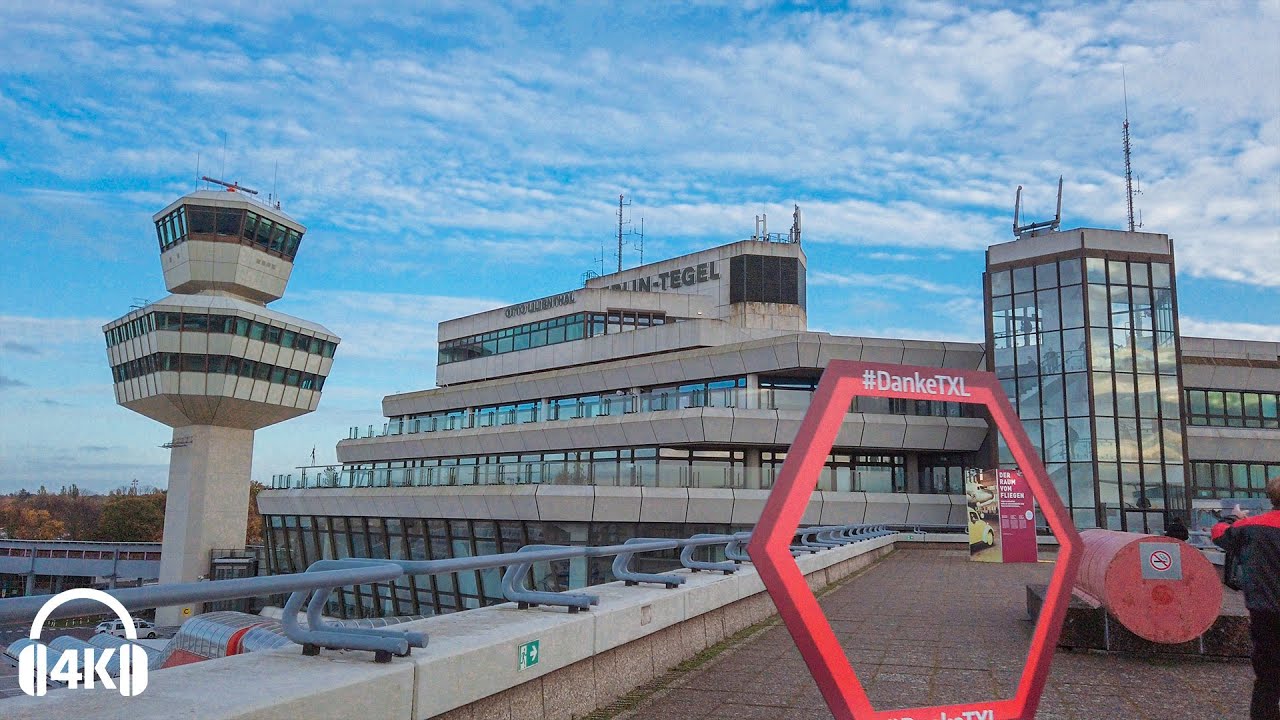 Thank you Berlin Tegel Airport, closed its doors November 2020 [4K]