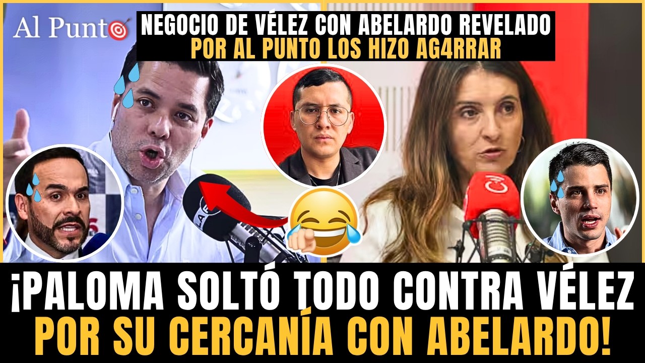 &iexcl;SE AG4RRARON! Paloma EST4LL&Oacute; EN VIVO CONTRA V&eacute;lez &iexcl;REVEL&Oacute; que V&eacute;lez SI SE LA JUEGA con Abelardo!