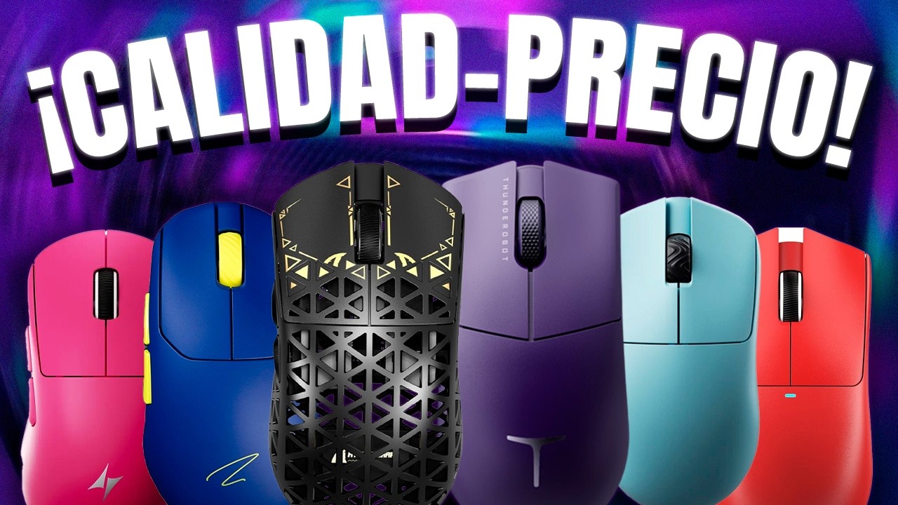 TOP 6 MEJORES Mouse INALAMBRICOS de AliExpress 2026 (Calidad-Precio Brutal)