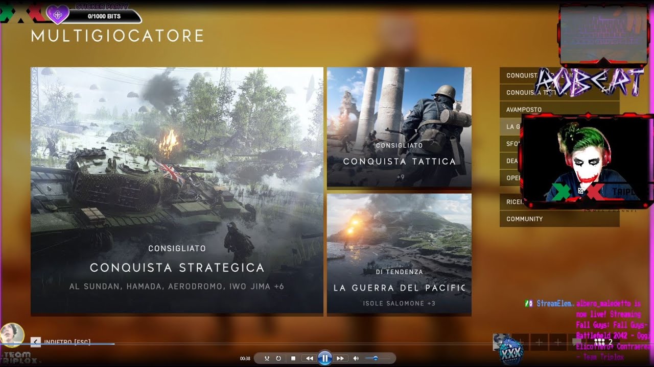 Battlefield V Roby il Joker (5 del mattino spam senza senso xd)