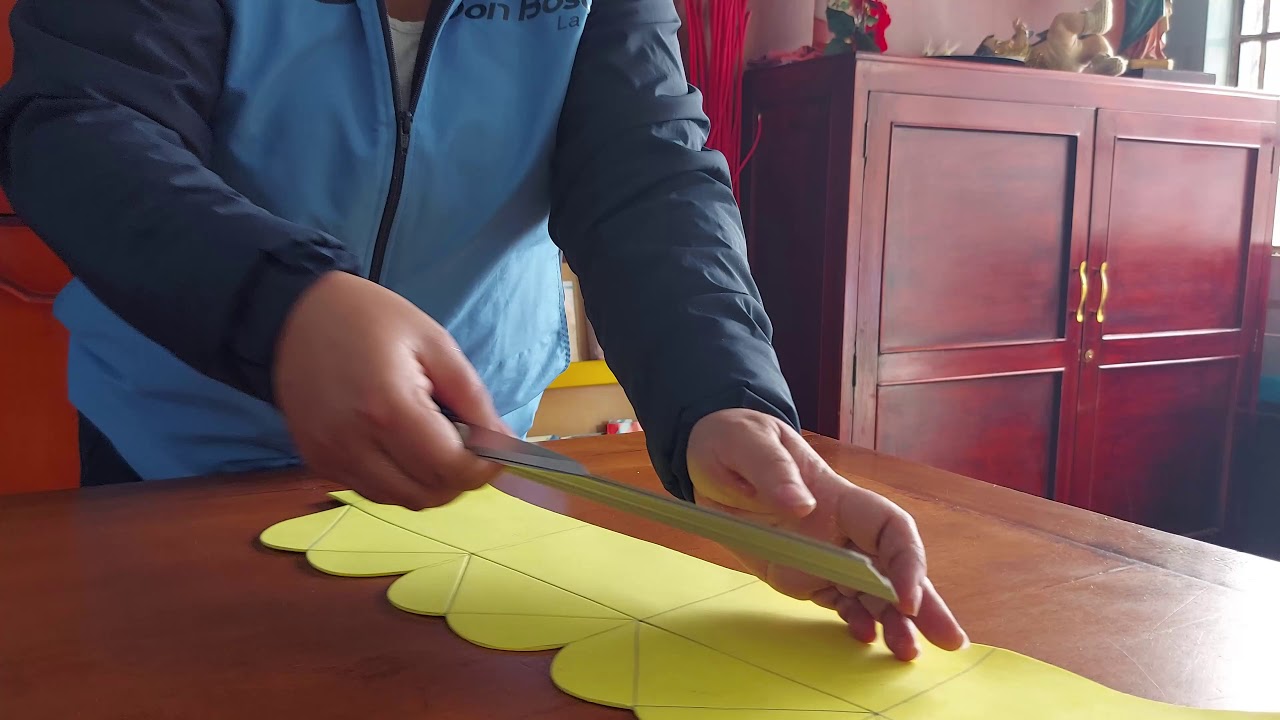 TUTORIAL PARA REALIZAR EL BONETE DE DON BOSCO