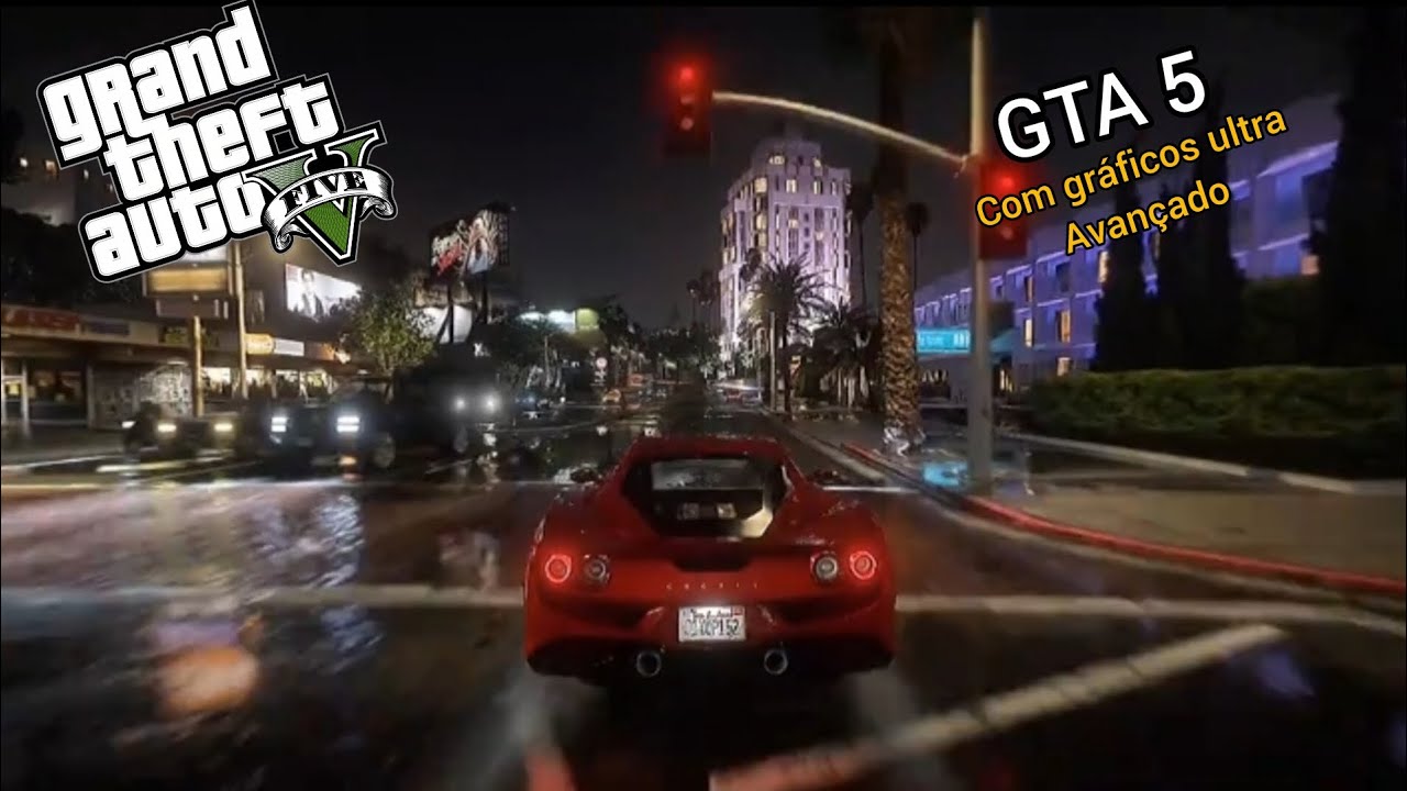 GTA 5 ULTRA REALISTA 😱 Parece Vida Real! (Gráfico Insano)