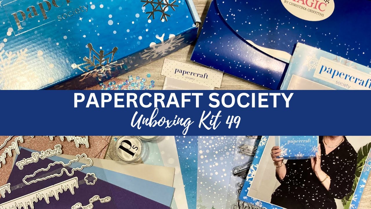BARGAIN ALERT! Better Late then NEVER - Let's Take A Look inside Papercraft Society Kit 49!