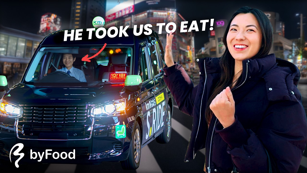 Where Do Tokyo Taxi Drivers Eat for Lunch? | Japan byFood