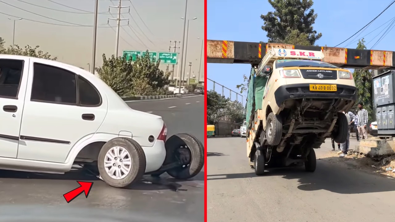 Des sc&egrave;nes incroyables captur&eacute;es sur la route !