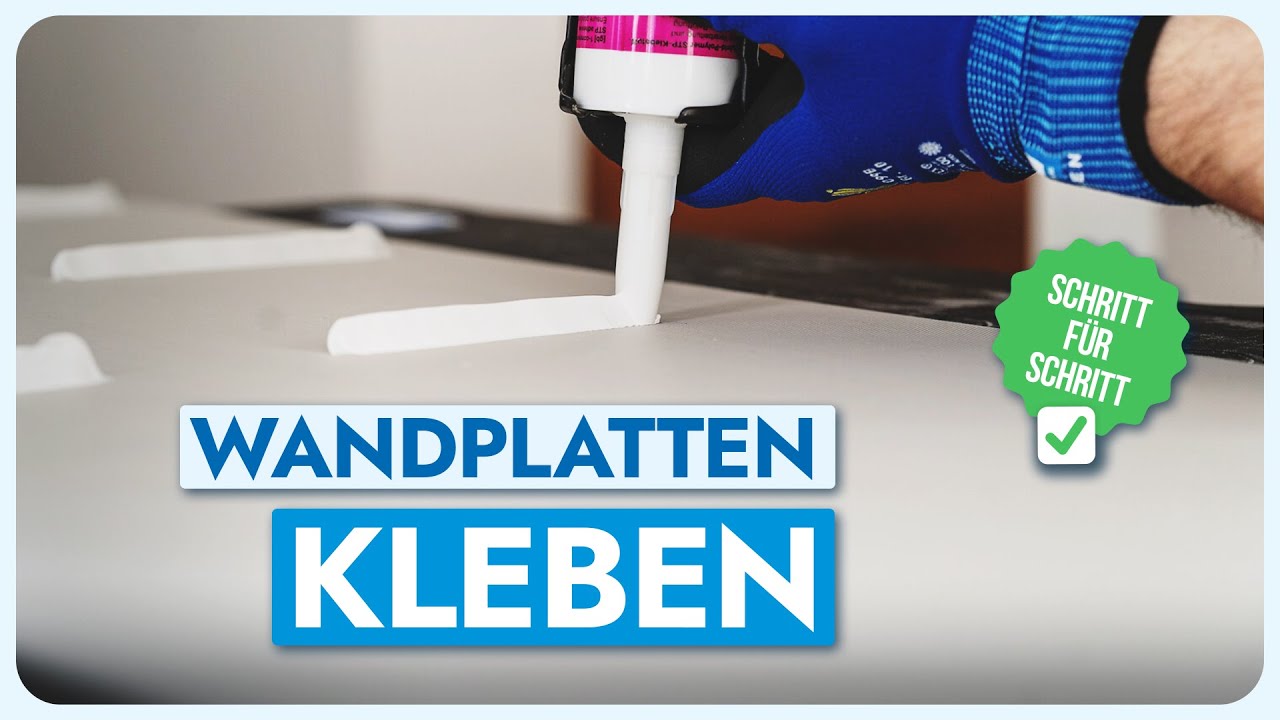 Wandplatten kleben: K&uuml;chenr&uuml;ckwand schnell & sicher montieren