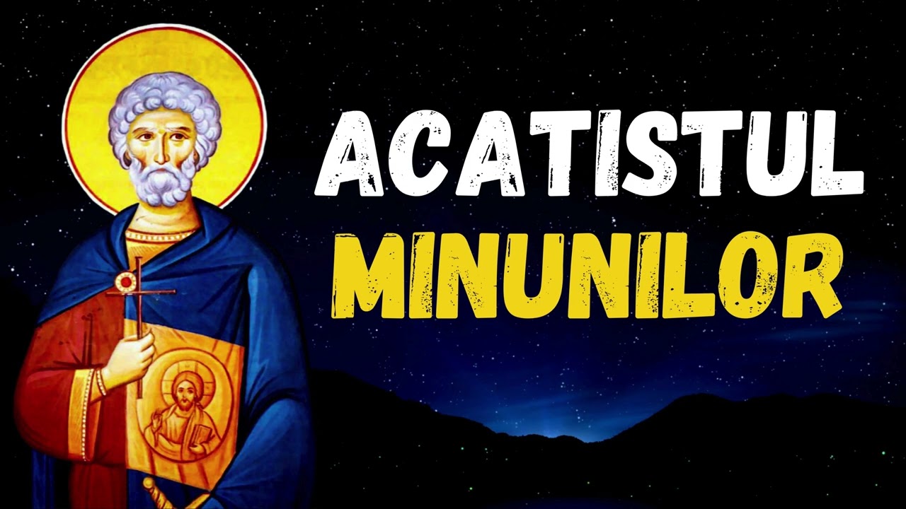 Acatistul Care va aduce o Minune in viata ta - Acatistul Sfantului Mina