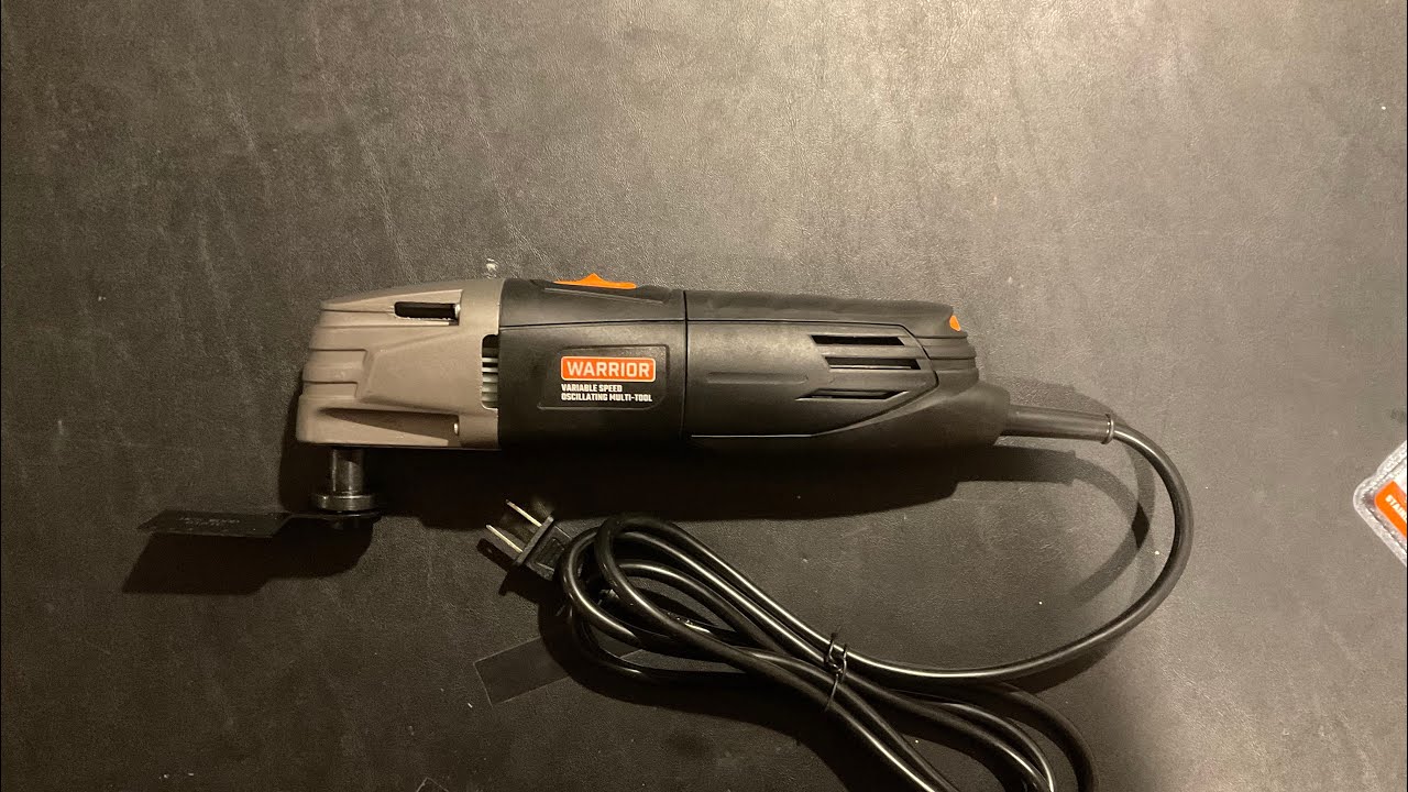 Unboxing and overview of a Warrior oscillating multi tool.
