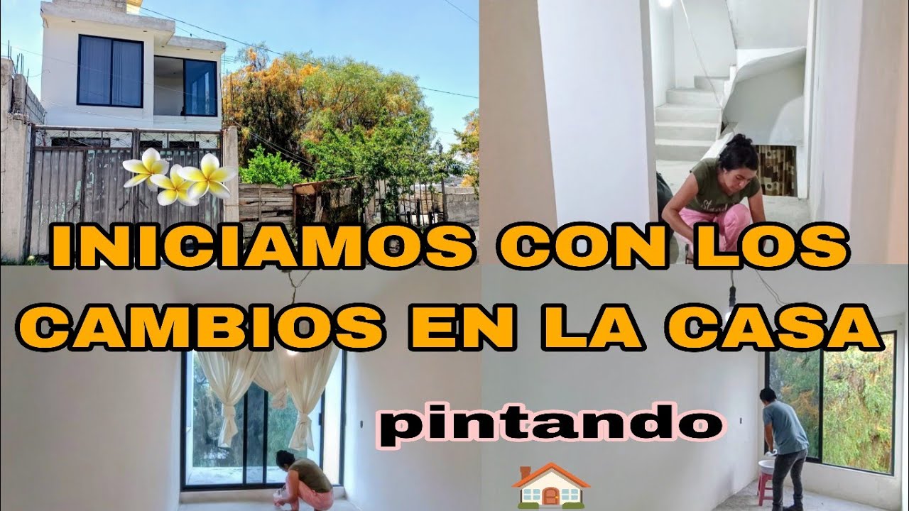 PINTANDO LA CASA PROPIA 🏠 EMPEZAMOS CON LOS CAMBIOS 🖌️ LLEGANDO A LA CASA 🏠