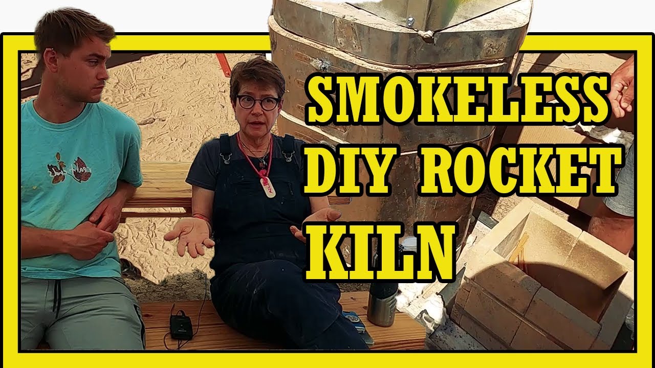 Rocket Kiln Smokeless Firing with Lisa Orr and Chris Alveshere | Permaculture Technology Jamboree