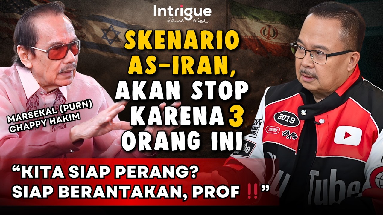 SKENARIO PERANG AS vs IRAN, CHAOS, SIAP PERANG? SIAP BERANTAKAN, PROF‼️| Chappy Hakim  #IntrigueRK