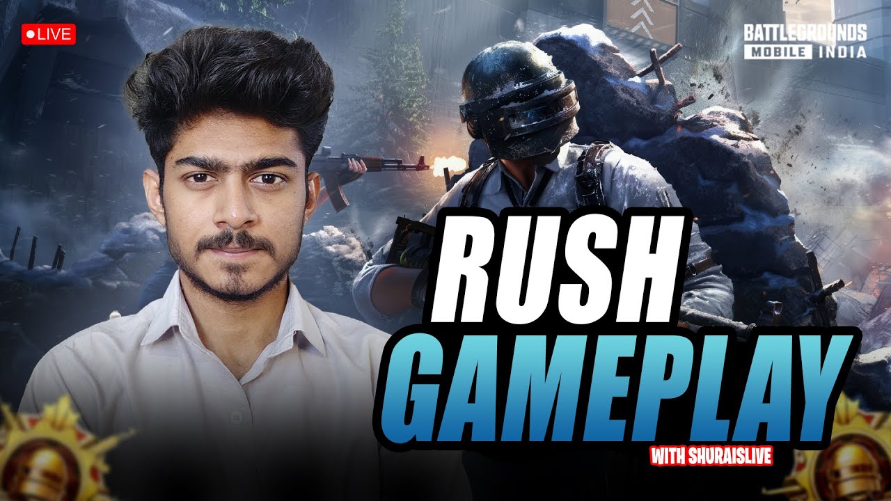INSANE RUSH GAMEPLAY 😈 BGMI iPhone 15 LIVE #shortslive #shortsfeed #bgmilive #pubglive
