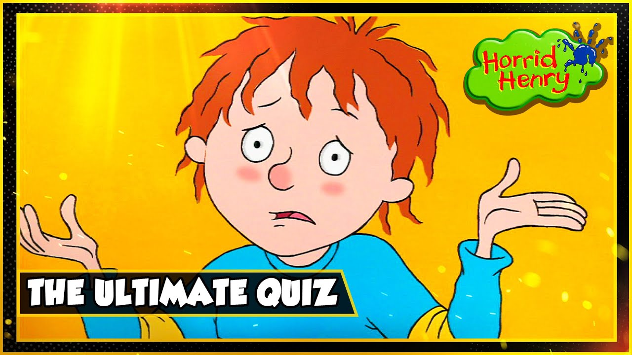 Horrid Henry Quiz | Guess the Characters & Locations | Cartoon Quiz