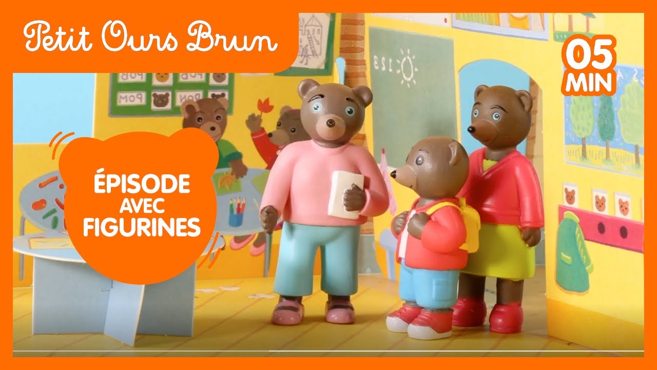 Petit Ours Brun à l'école- Le stop-motion