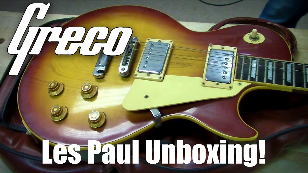 1970s Greco Les Paul Unboxing!