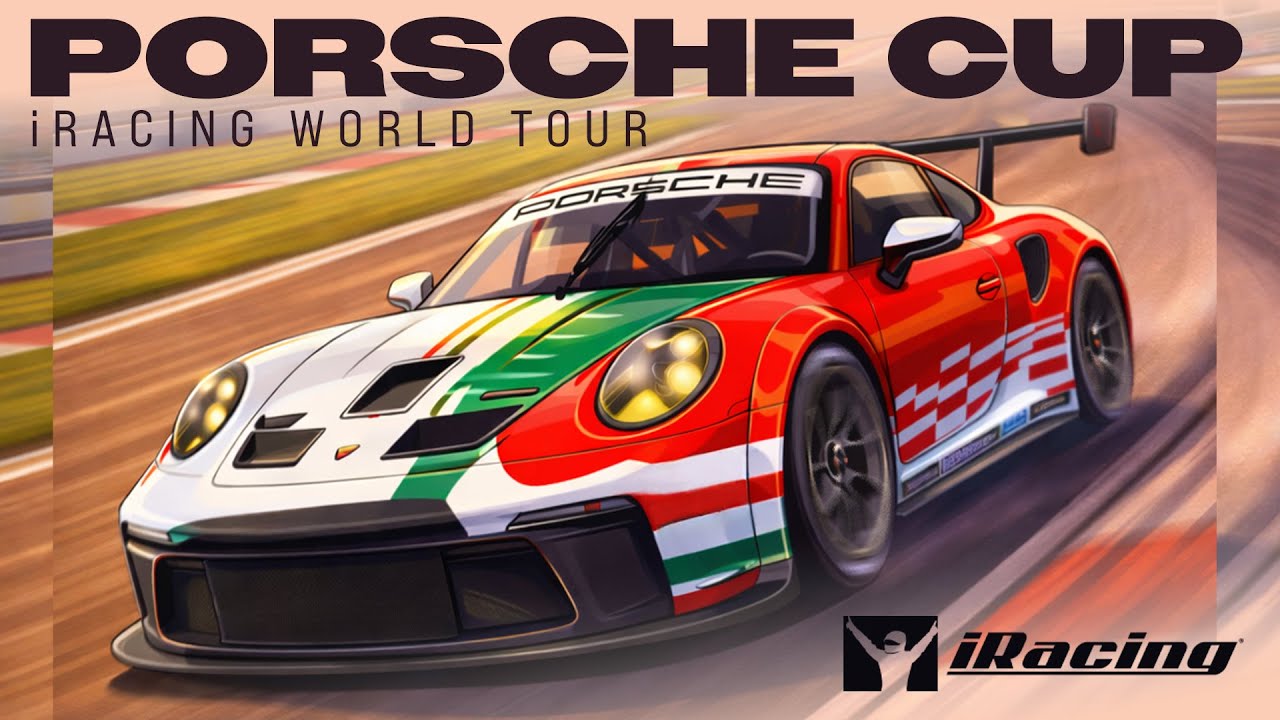ARL's iRacing Porsche Cup World Tour! | Round 1 | T. Pieper Stream