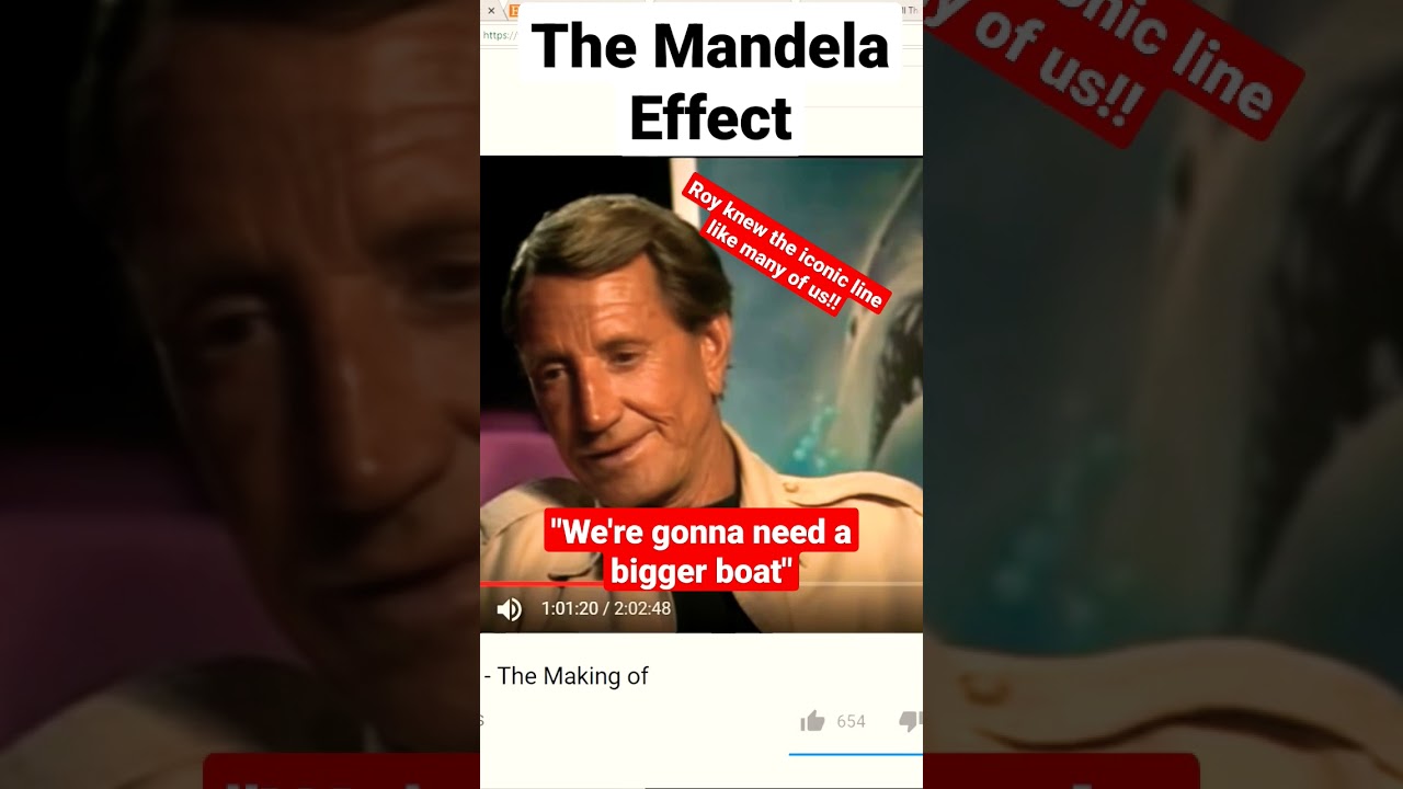 Roy Scheider remembered We're not You're in his iconic JAWS quote. Reality Residue!
