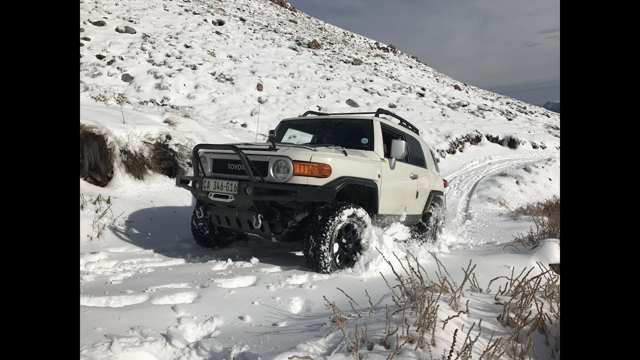 Matroosberg Summit In Heavy Snow