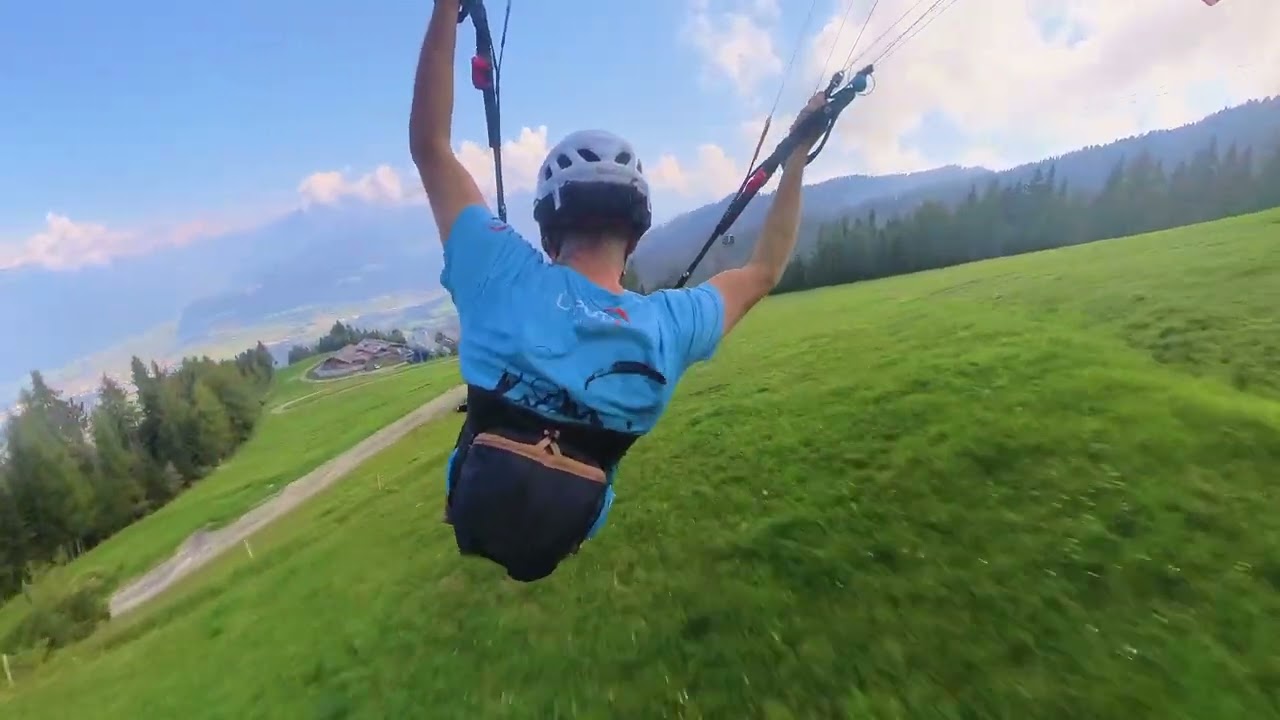 Kronplatz Herrnegg / Buttercup speedflying line.