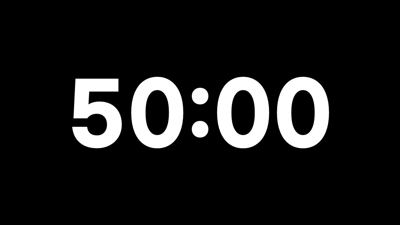 50분 타이머 / 50 Minute Timer