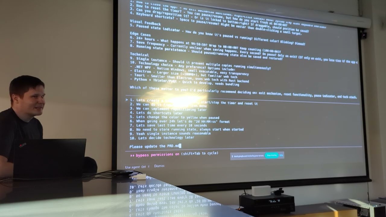 AI Vibe Kodeerimine - Stagnation Lab arengutund