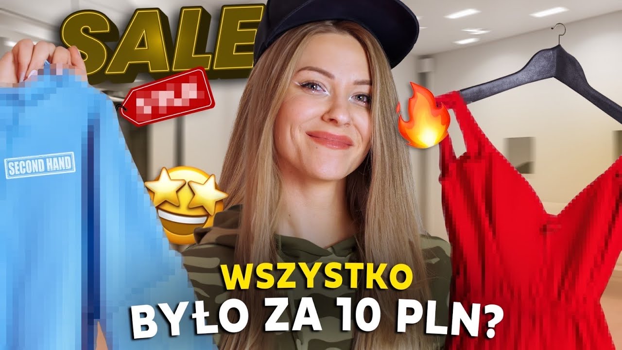 WYJĄTKOWA SUKIENKA ZA MNIEJ NIŻ 10 ZŁ W LUMPEKSIE! 🤯 *odkrywam kobiecość w KiS Second Hand 💃*