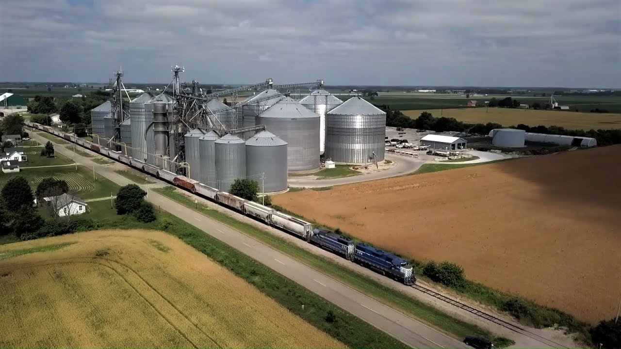 Great Lakes Central Middleton Branch with Drone Views July 12, 2019