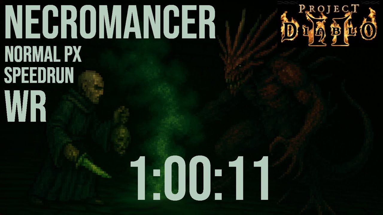 👹 Necromancer WORLD RECORD [PD2] 👹 Speedrun Normal PX 1:00:11 ..sub 1h was so close!